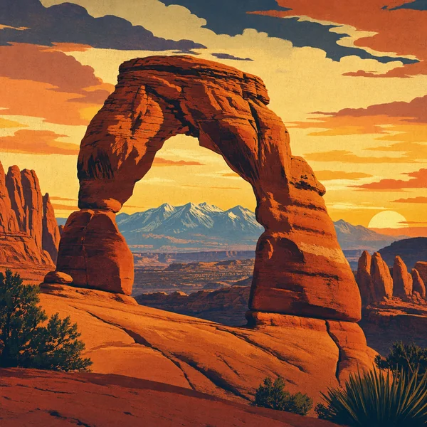 Arches National Park badge