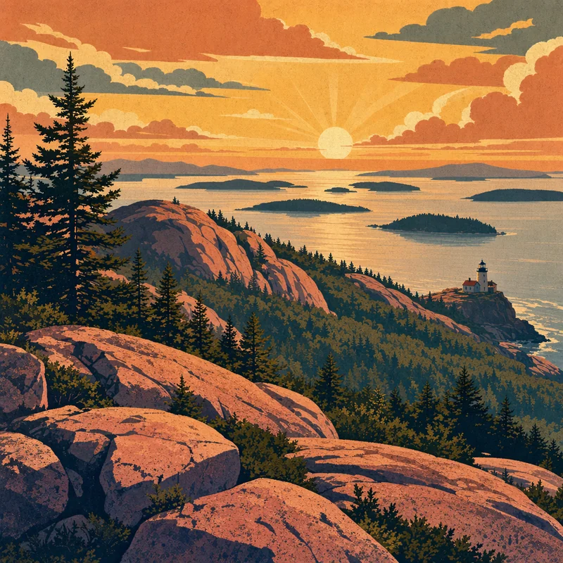 Acadia National Park badge